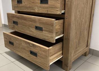 komoda z drewna tekowego