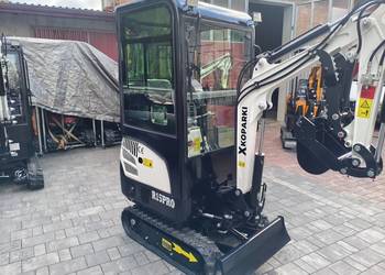 Mini Koparka, Koparka, Minikoparka Nowa XKOPARKI R15PRO z Kabiną 2026r