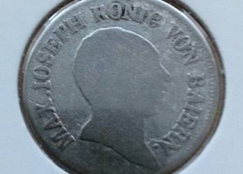 NIEMCY (BAWARIA)-1807 r -6 KRAJCARÓW SREBRO 0,333