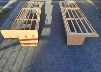 Łóżka, siedziska do przyczepy kempingowej lub kampera