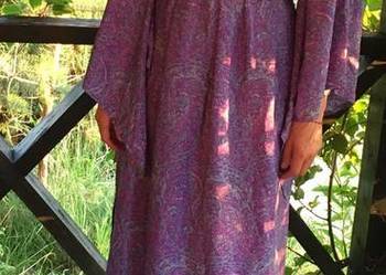 Sukienka boho 6 z jedwabiu naturalnego 5 kolorów, wzorów