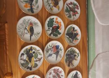 Dekoracyjne talerzyki -Songbirds of the World-Franklin Porcelain