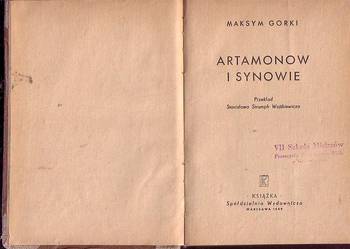 (5660) ARTAMONOW I SYNOWIE – MAKSYM GORKI
