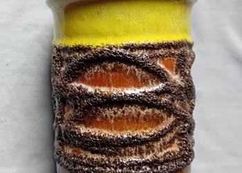 Wazonik Fat Lava, Strehla - DDR, nr 1165.