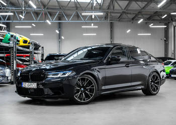 BMW M5 Competition. FV 23%. Bezwypadkowe. Pierwszy właściciel. F90