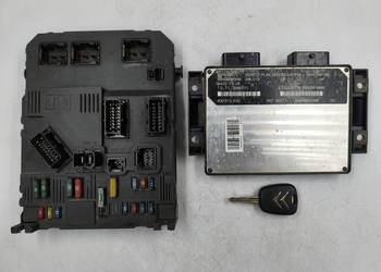 Sterownik Silnika Citroen Berlingo Peugeot Partner 1.9 D 9648225280 ZESTAW