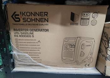 Agregat prądotwórczy KONNER & SOHNEN KS 4000iEG S