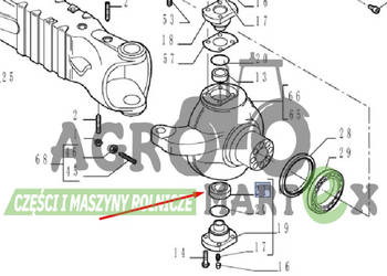 71482494, 76086060, 1167304, 562500 POŁĄCZENIE PRZEGUBOWE 40x68x18 CNH
