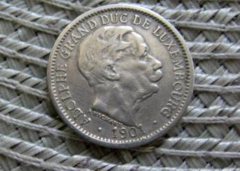 Luksemburg 10 Centimes 1901r