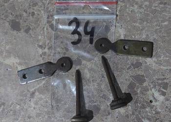 34 Pionizery pionizatory starego zegara ściennego 2szt