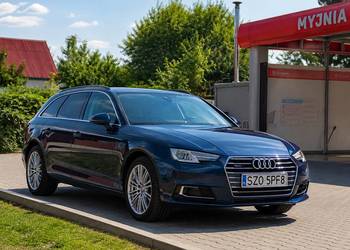 Audi A4 Quattro 2.0 TDI 190KM, radary, kamery, pełna historia, ASO