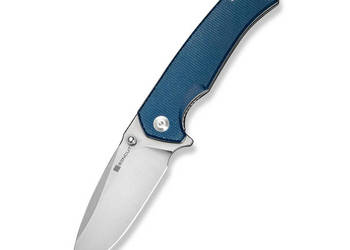 Nóż składany Sencut Skarnax Blue Canvas Micarta, Satin 9Cr18MoV (S24025-3)