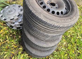 Opony wraz z felgami stalowymi Lato/zima 5x110 opel vectra/signum/astra