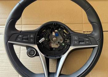 ALFA ROMEO STELVIO KIEROWNICA MULTIFUNKCYJNA SKÓRA START/STOP ORYGINAŁ