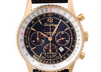 Męski zegarek BREITLING Navitimer Ref H41330 złoto 18k