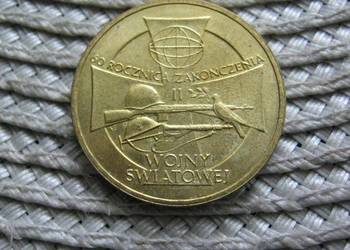 Polska 2 zł GN 2005r - 60 rocz. Zakończenia Wojny - Ładna