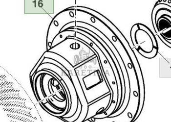 John Deere 8110 8210 8310 8410 Obudowa CZĘŚCI R109480