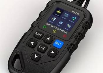 YM119 OBD2 Skaner diagnostyka samochodowa wspiera język polski