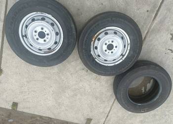 2x koło 215/70R15C do Ducato + opona zapasowa (8mm)