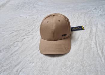 Nowa brązowa czapka z daszkiem Ralph Lauren z metką