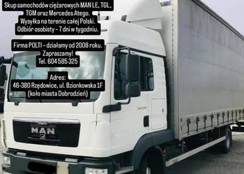 Man Tgl 8.180 12.210 Wszystkie części odbiór 7 dni lub wysyłka podnośnik