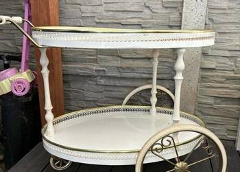 Stolik na kółkach stary wintage