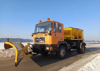 Pługopiaskarka wywrotka  MAN 17.232 4x4 HDS