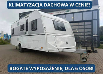 przyczepy kempingowe Knaus Sport 580 QS Bogato wyposażona, przestronna dla…