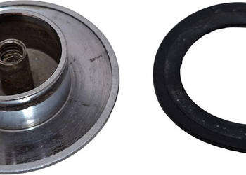 Korek, zatyczka, grzybek do spustu klik klak, 66mm, srebrny