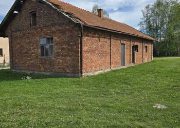 Budynek gospodarczy z projektem; warsztat+lokal
