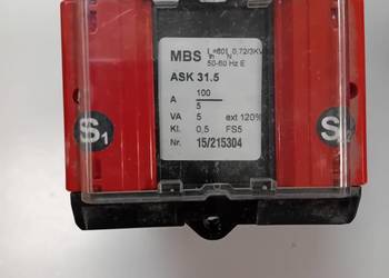 Przekładnik ASK 31.5 100/5A 5VA kl.0.5 FS5 9017