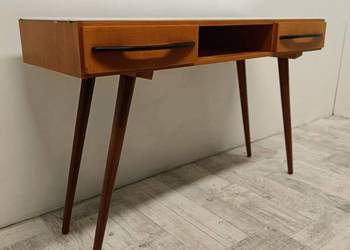 biurko toaletka vintage Czechoslowacja lata 60 te Mojmir Požár design