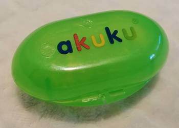 Pojemnik akuku, zielony, 4,4cm x 7cm x 2,7cm