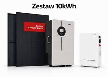 Zestaw budzetowy 10kWh LV (panele, inwerter 3 fazy, magazyn 5,12 kWh)