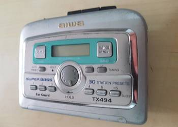 Walkman Aiwa TX494 TX 494 HS-TX494 Stereo radio cassette player walkman aiw