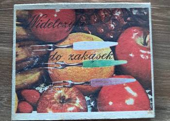 widelczyki do zakąsek z prlu, używane stan bdb-