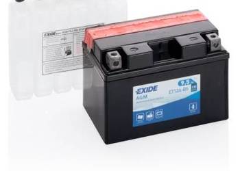Akumulator motocyklowy EXIDE ET12A-BS YT12A-BS 12V 9.5Ah 130