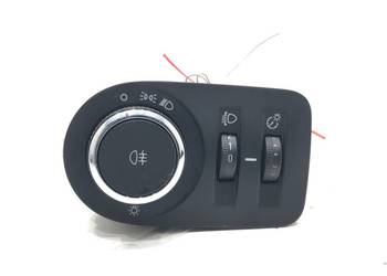 WŁĄCZNIK ŚWIATEŁ OPEL CORSA E 13470443 PRZYCISK OŚWIETLENIA, GŁÓWNY