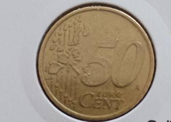 50 Eurocentów Niemcy 2004 r. - men. G