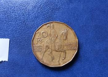 Stare monety 20 koron 1993 Czechy
