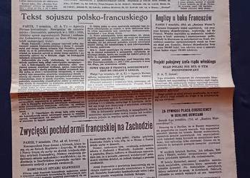 Kurjer Warszawski. Nr 247. Czwartek, 7 września 1939 r. REPRINT.