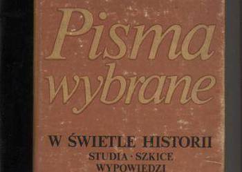 W świetle historii  studia - szkice  -wypowiedzi - Jabłoński