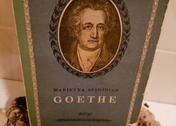 Goethe Szaginian unikat okazy antykwariat najtańsze Praga