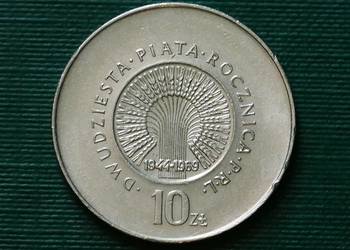 POLSKA 10 zł 1969r - 25 lat PRL
