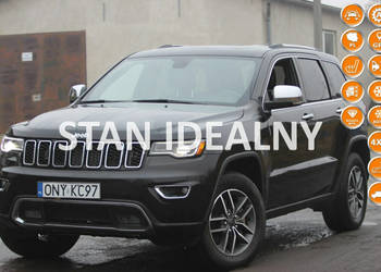 Jeep Grand Cherokee 2021r.LIMITED 3,6 benzyna ALUFELGI XENON CHROM r18" 36…