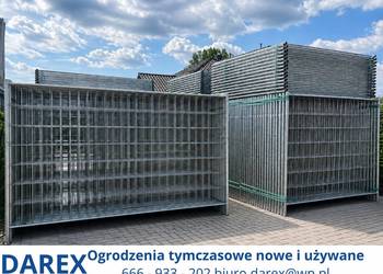 Ogrodzenie tymczasowe budowlane NOWE – panel ażurowy 3,5 × 2 m