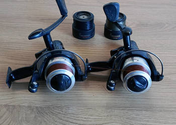 Dwa kołowrotki karpiowe Browning Manta