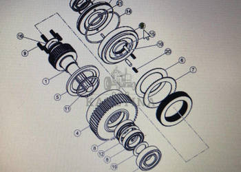 00 1142 196 0/Claas Arion dzwon/Arion 600 Hexashift 500 Hexashift 640 -610…