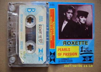 + ROCK ,kaseta  ; ROXETTE--PEARLS OF PASSION .