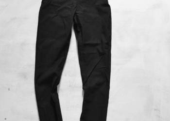 czarne spodnie eleganckie na okazję primark S XS slim fit